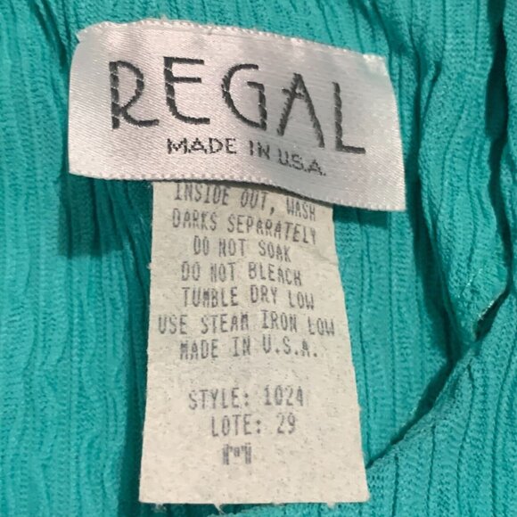 NWT 2 Piece Pant Suit Set Blouse Ribbed Dress Shirt Top Outfit USA Medium - Picture 8 of 15